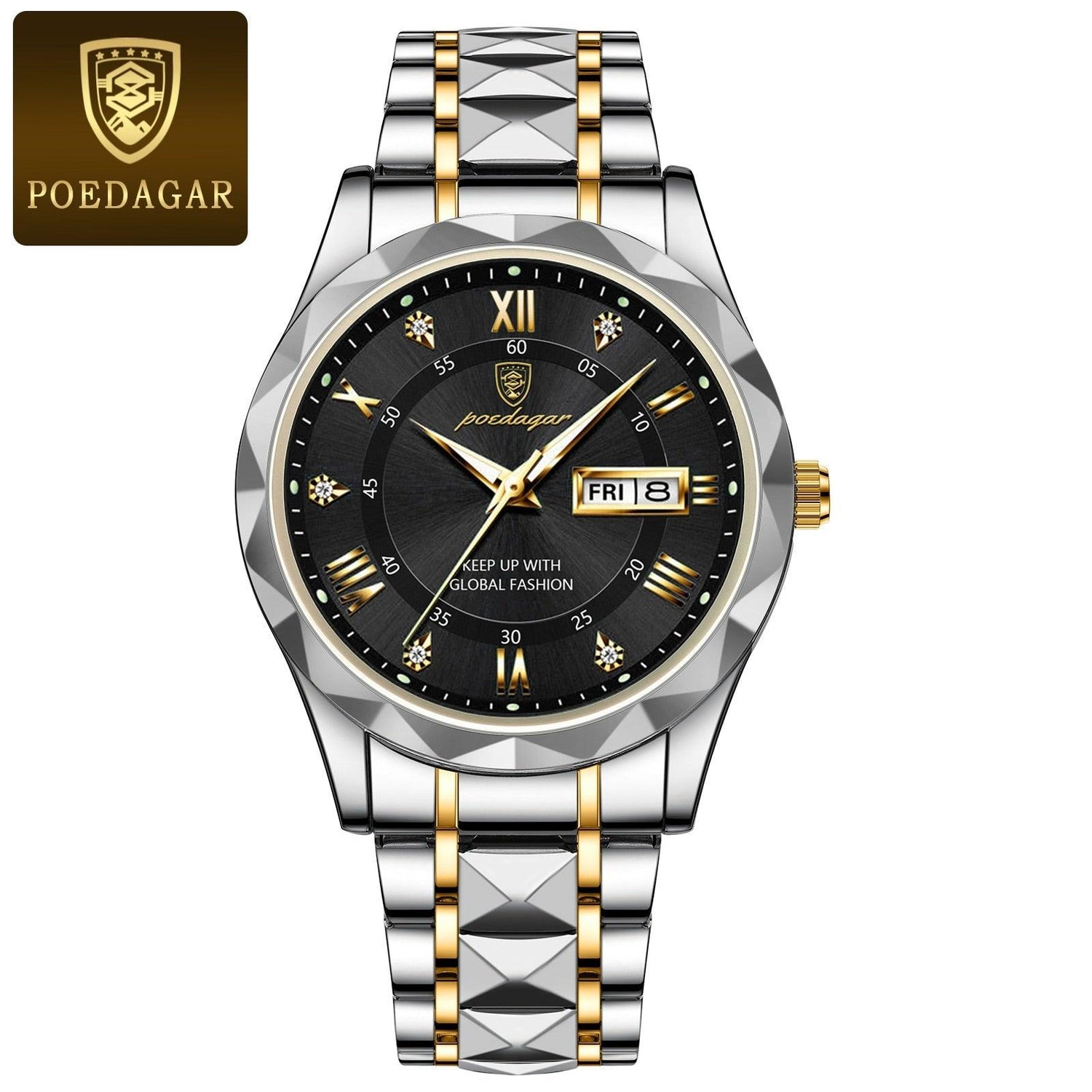 Luxury Mens Watch  Blue Dial Steel Two-Tone Design - Product detail 6