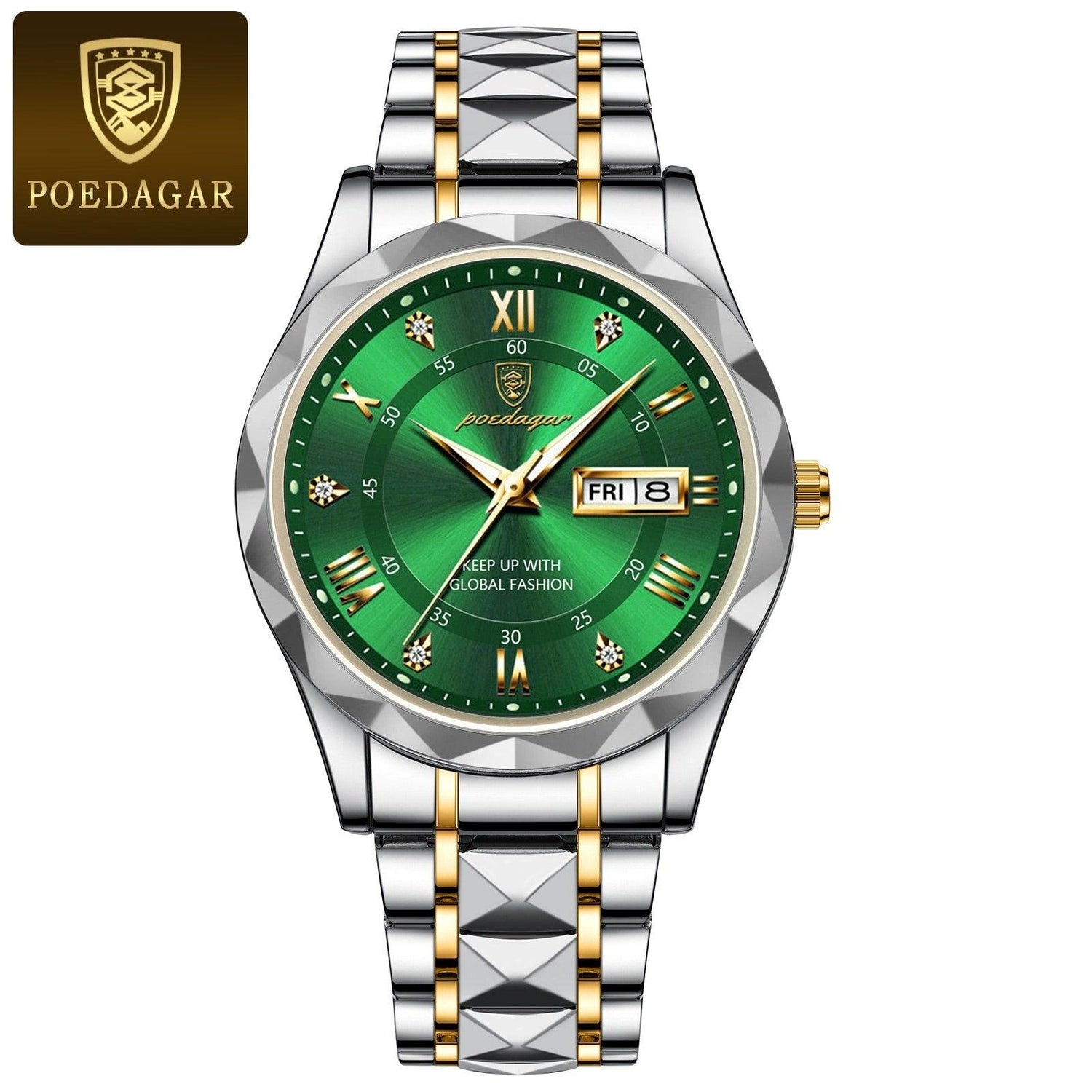 Luxury Mens Watch  Blue Dial Steel Two-Tone Design - Product detail 9