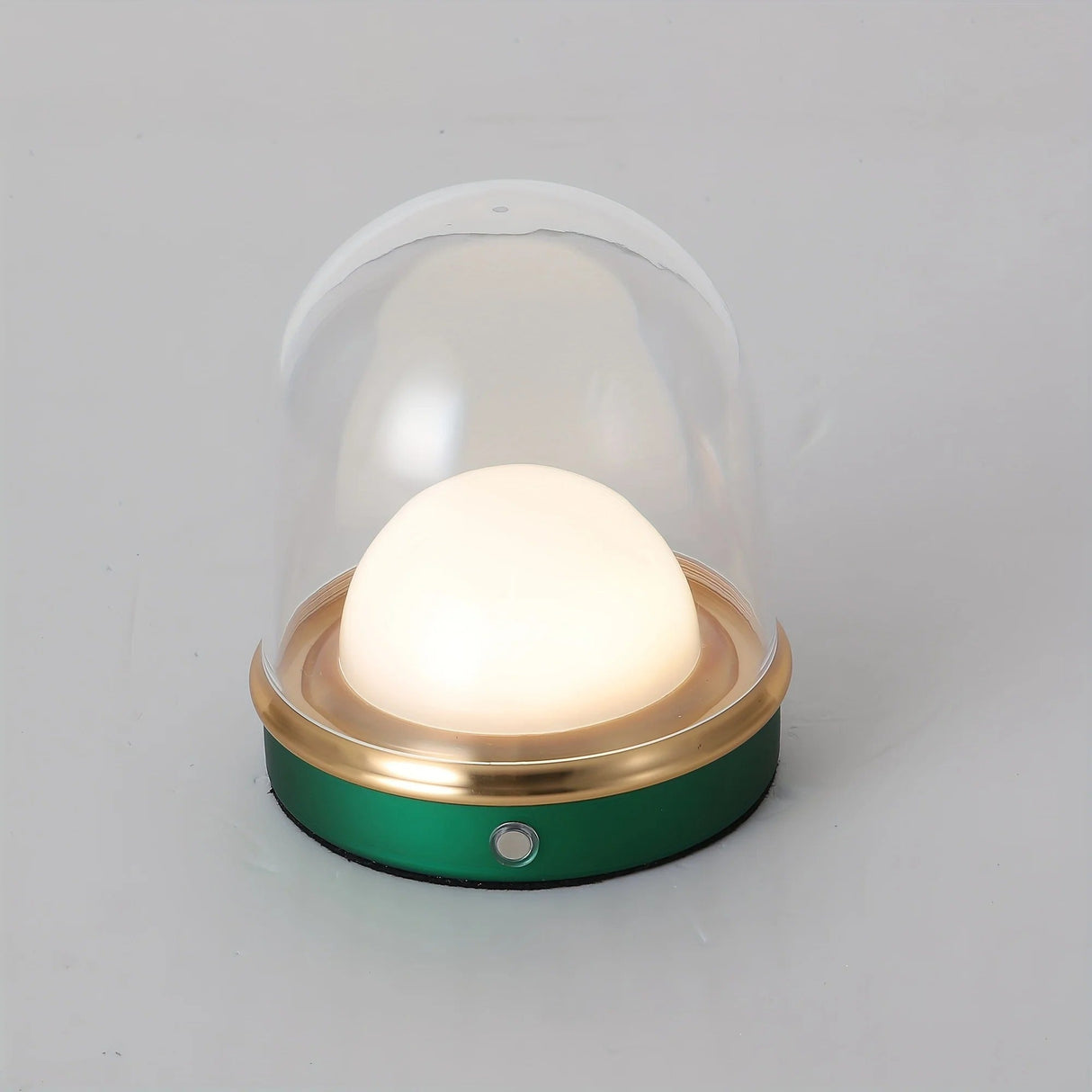 Modern Touch Table Lamp  Glass Dome With Color Base - Product detail 4