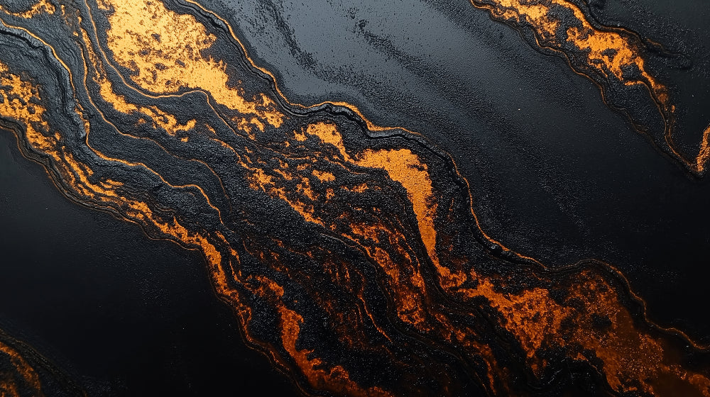 Black and gold marble design file showing intricate veining pattern and premium quality finish