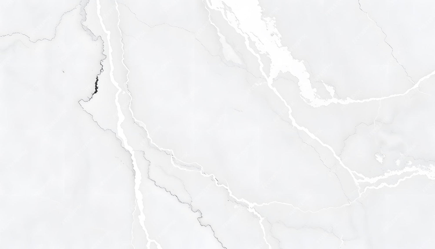 Design file of white marble wallpaper pattern showing intricate veining details and texture