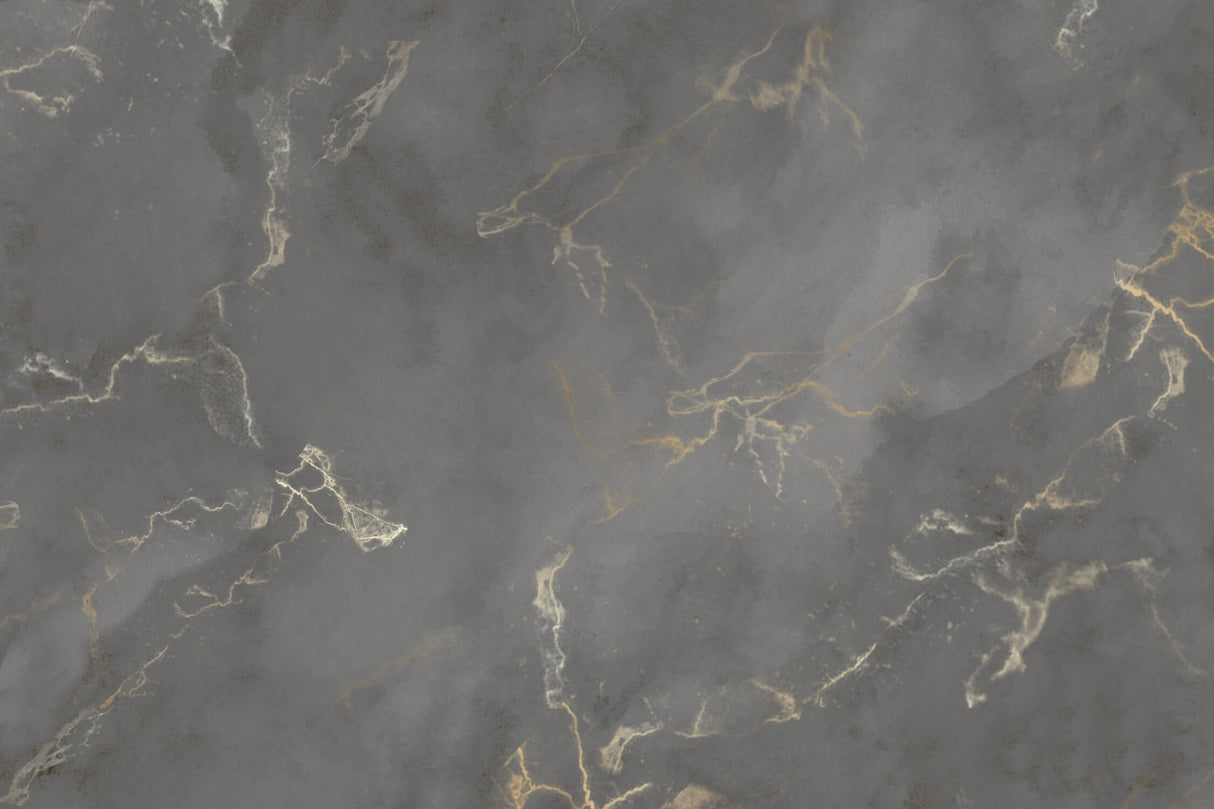Grey marble wallpaper design file showing intricate gold veining pattern and texture details