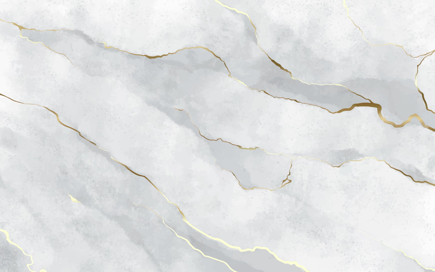 Grey marble wallpaper design file with flowing gold veins pattern