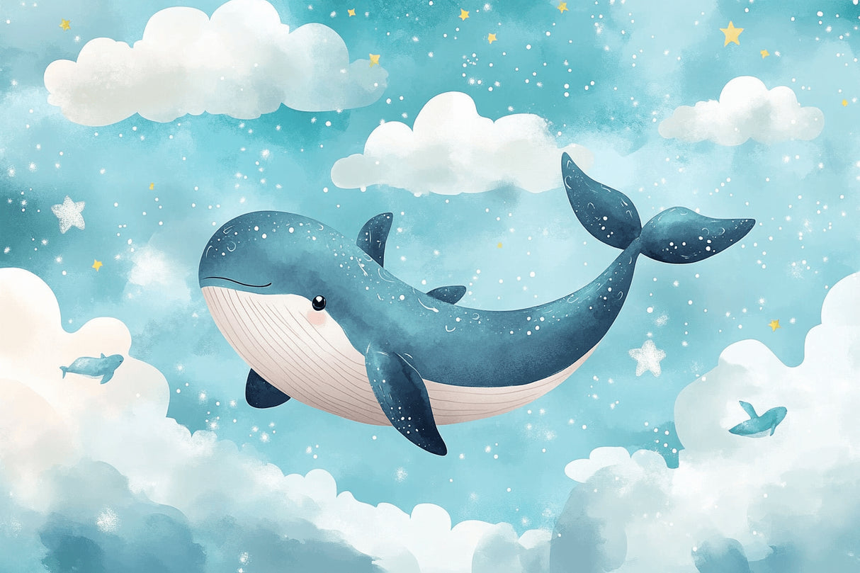 Whale and stars design file showing intricate pattern details and true colors