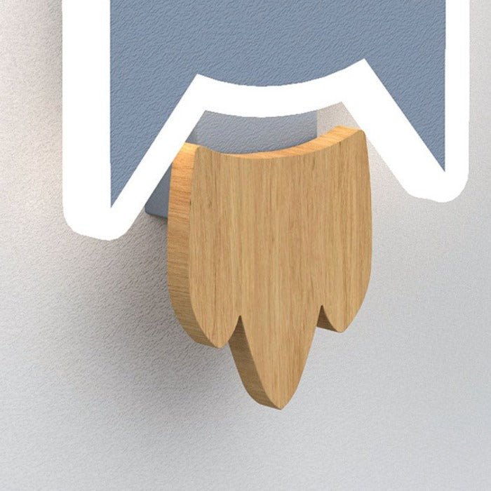 Kids Rocket Wall Light  LED Touch Control Space Decor - Product detail 7