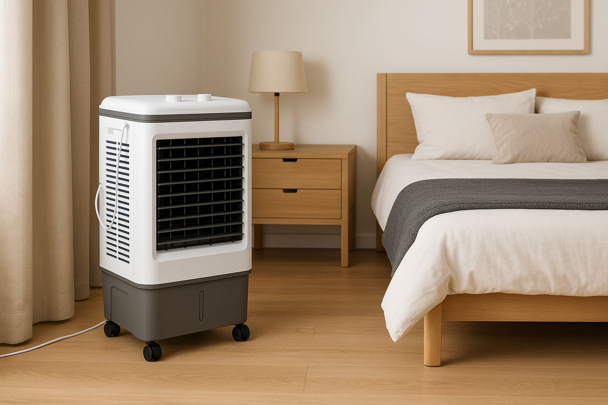 Industrial Evaporative Cooler 4-in-1 Air System with 12-Gallon Tank - Product detail 4