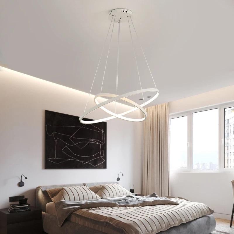 Modern Spiral Chandelier LED Ring Ceiling Light - Product detail 7