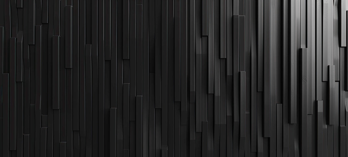 Black geometric pattern design file showing detailed 3D effect and texture