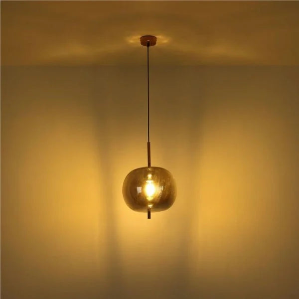 Modern Pendant Light Smoke Glass Multi Globe Design - Product detail 9