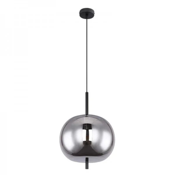 Modern Pendant Light Smoke Glass Multi Globe Design - Product detail 14