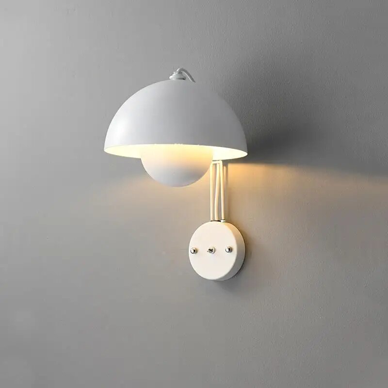 Modern Wall Lamp Adjustable Dome Shade Design - Product showcase