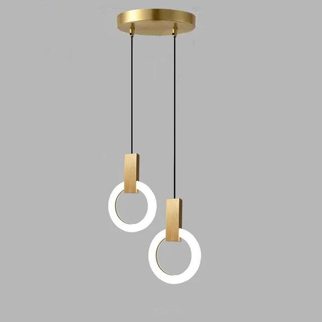 Nordic Ring Pendant Light LED Circle Design - Product detail 18