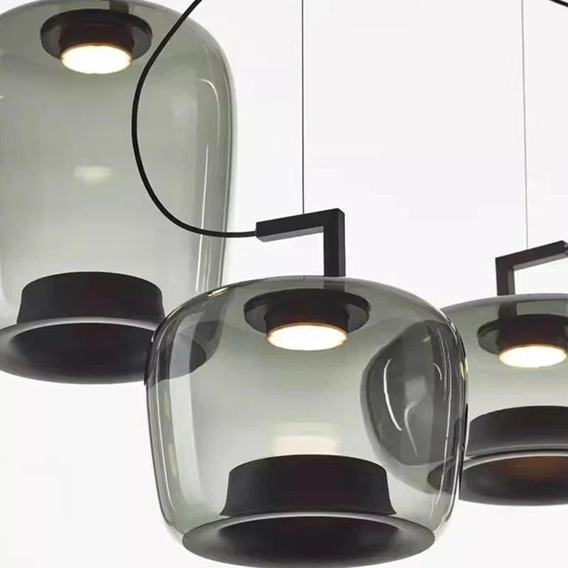 Modern Glass Pendant Light Minimalist Nordic Design - Product detail 8