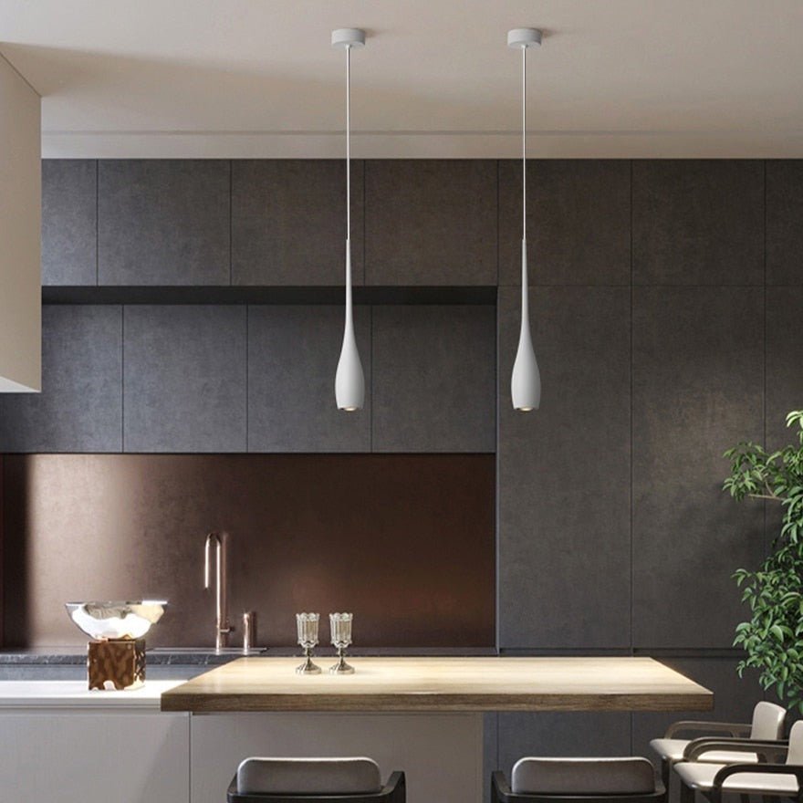 Modern LED Pendant Light Slim Teardrop Design - Product detail 9