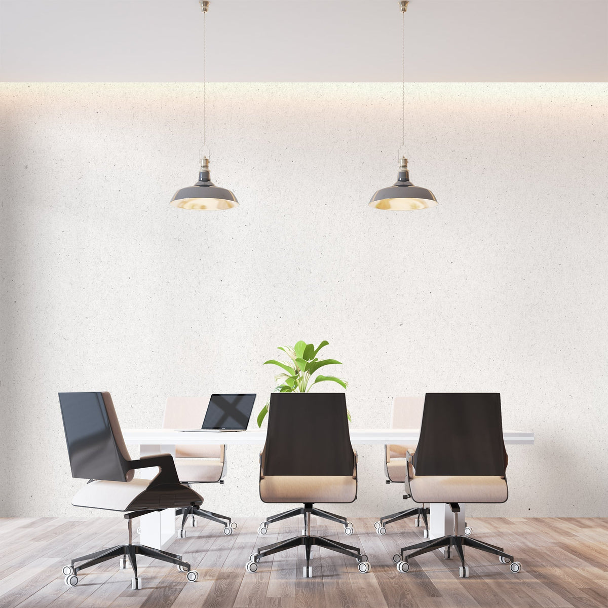 Minimalist Mural Wallpaper | White Textured Pattern