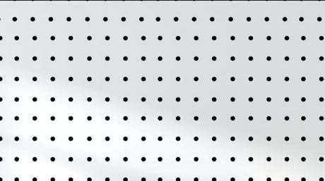 Black polka dots on white pattern design file showing precise dot spacing and scale