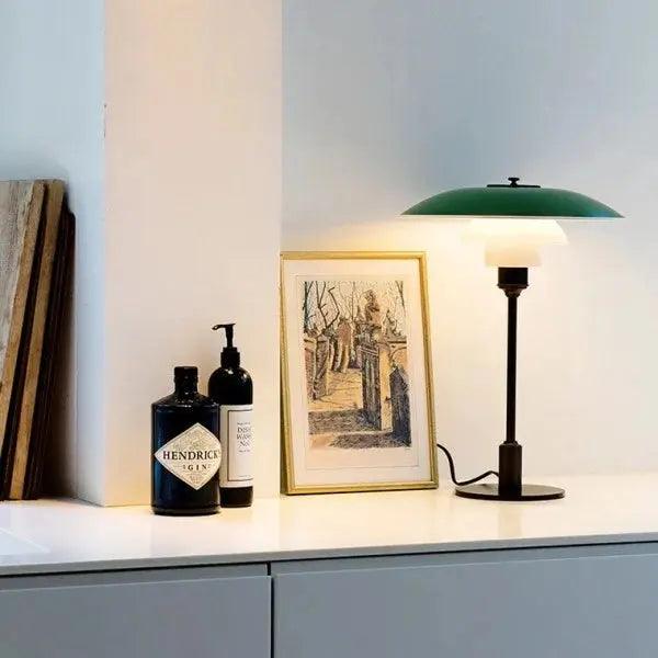 Modern Table Lamp Three-Tier Glass Shade Design - Product detail 9