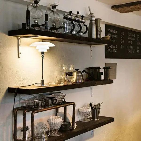 Modern Table Lamp Three-Tier Glass Shade Design - Product example