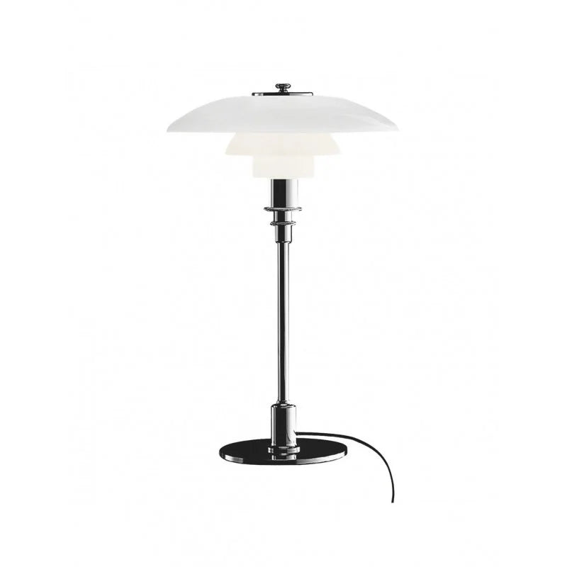 Modern Metal Table Lamp Multi-Level Glass Shade Design - Product detail 16