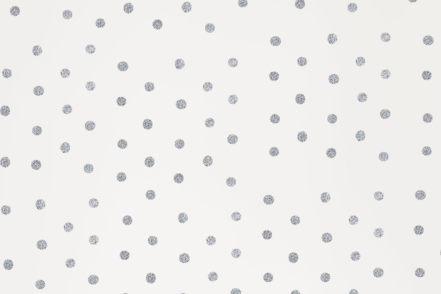 Silver polka dot wallpaper design file showing detailed sparkle pattern and texture