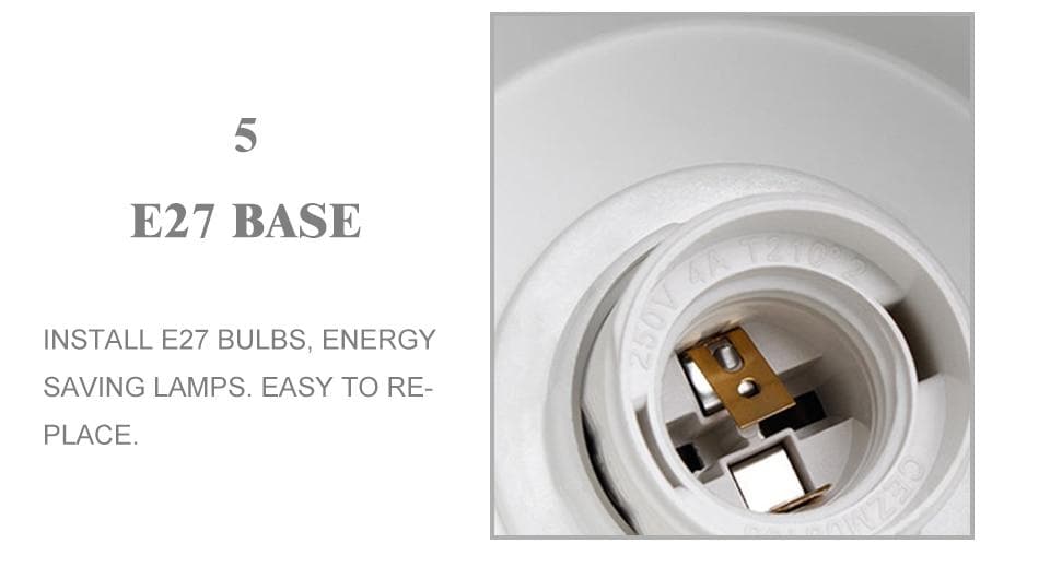 Adjustable Wall Light  Wooden Base With Pull Chain - Product detail 7