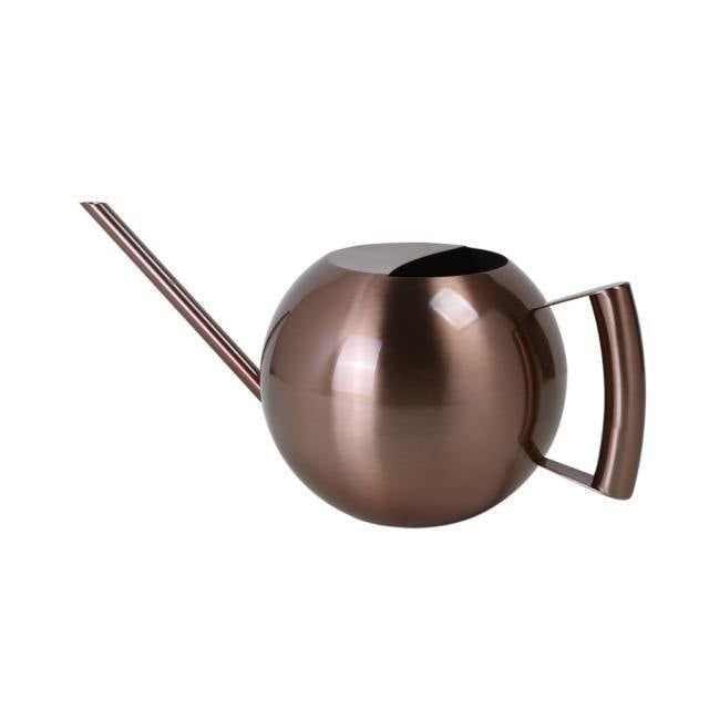 Modern Plant Watering Can Brass Finish Stainless Steel Design - Product detail 9