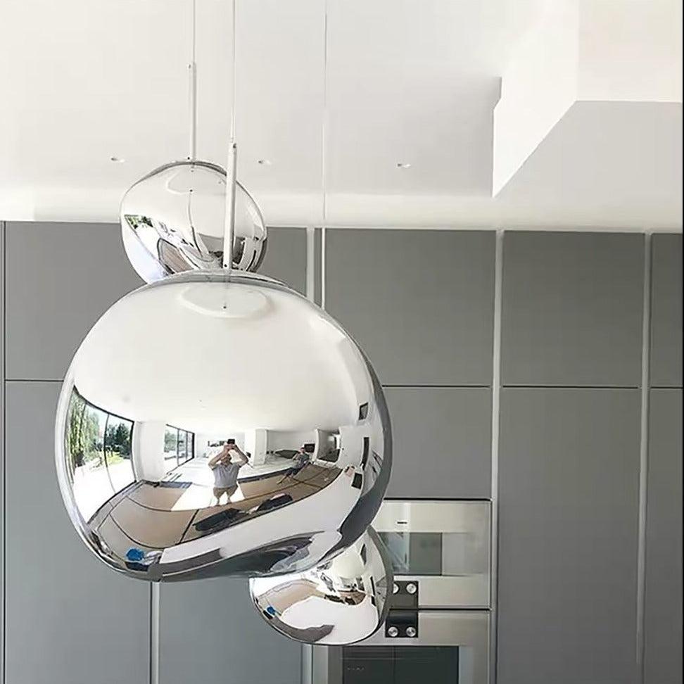 Modern Pendant Light Metallic Sphere Collection - Product detail 19