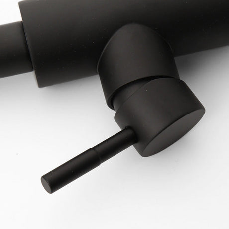 Modern Kitchen Faucet  Pull-Out Spray Head Matte Black - Product detail 4