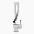 Modern Basin Mixer Tap  Angular Chrome Design - Product showcase