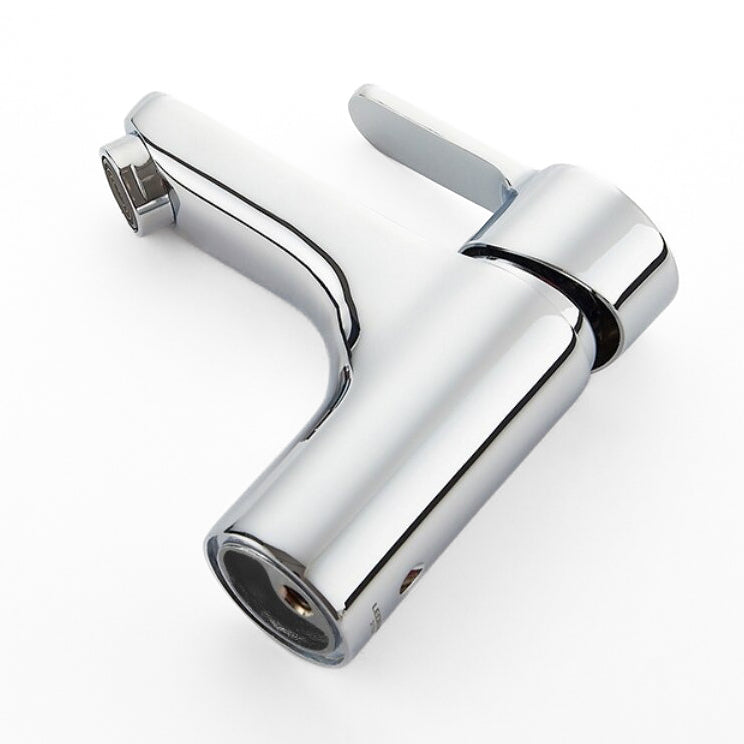 Modern Basin Mixer Tap  Chrome Single Lever Design - Product example