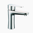 Modern Basin Mixer Tap  Chrome Plated Steel Design - Product showcase