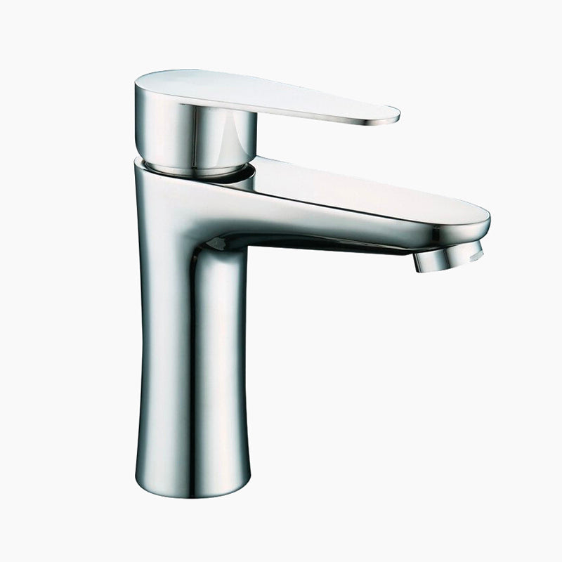 Modern Basin Mixer Tap  Chrome Plated Steel Design - Product showcase