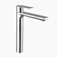 Modern Bathroom Faucet  Chrome Tall Basin Mixer - Product showcase