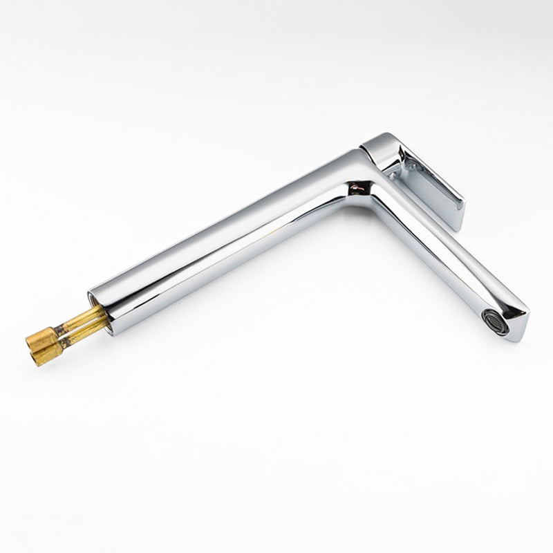 Modern Bathroom Faucet  Chrome Tall Basin Mixer - Product detail 4