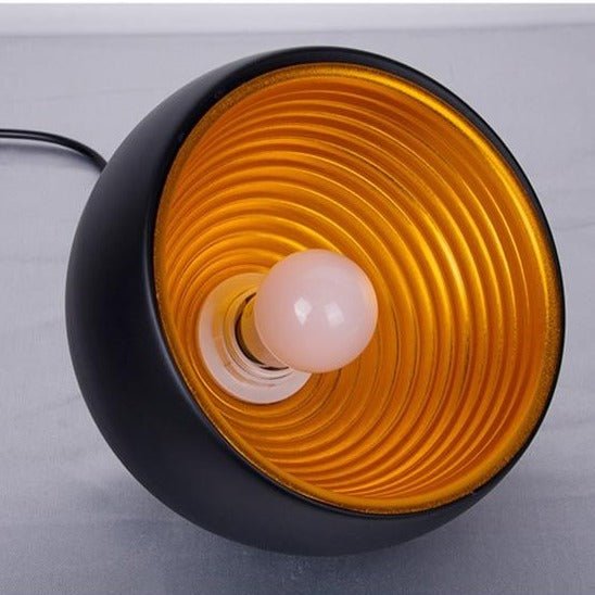 Modern Dome Pendant Light Matte Black Aluminum Design - Product detail 6