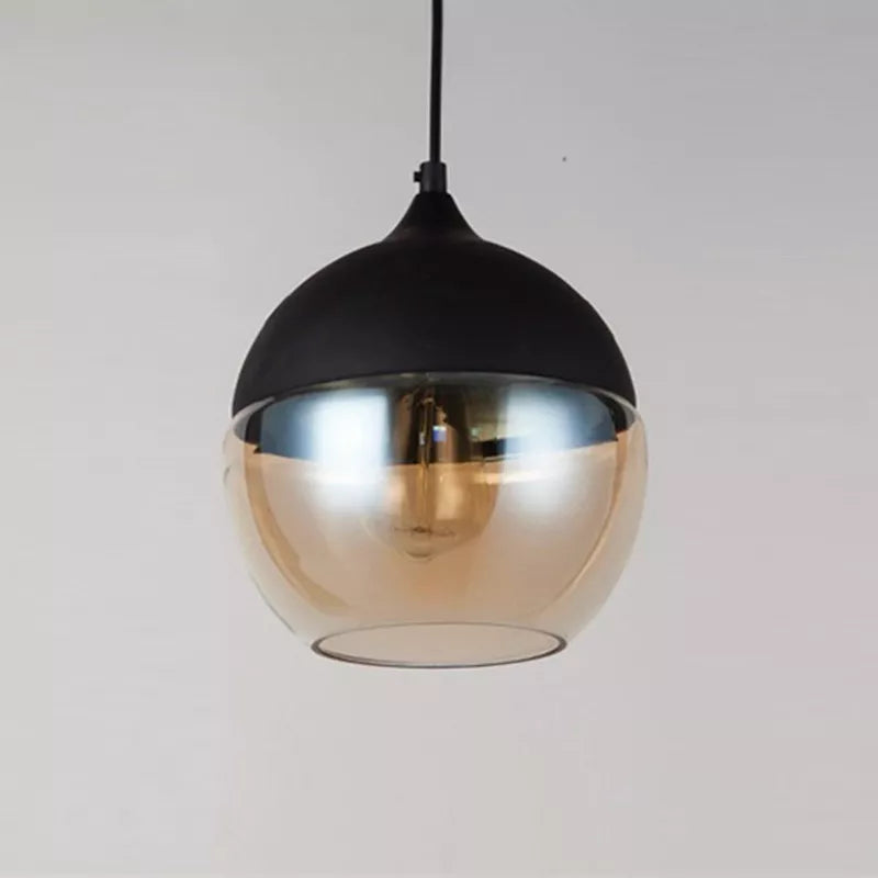 Modern Pendant Light Glass Globe Industrial Design - Product detail 10