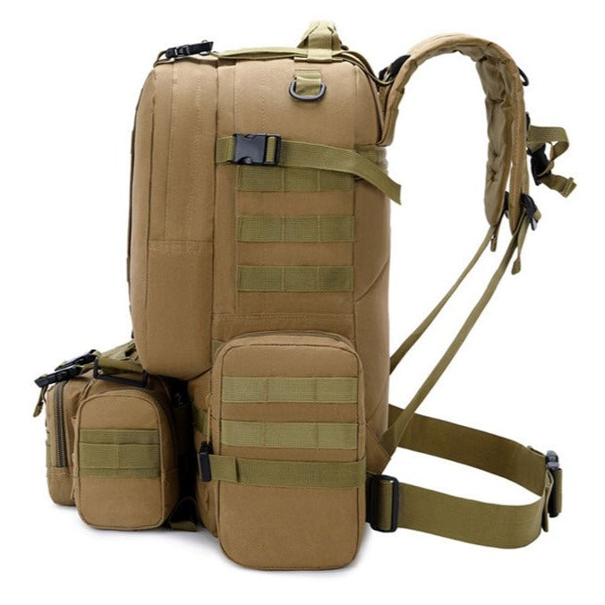Tactical Backpack  50L Modular System With Detachable Pouches - Product example