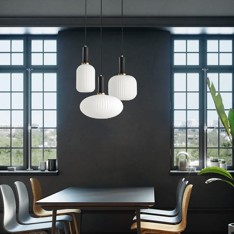 Modern Glass Pendant Light Minimalist Nordic Design - Product detail 8