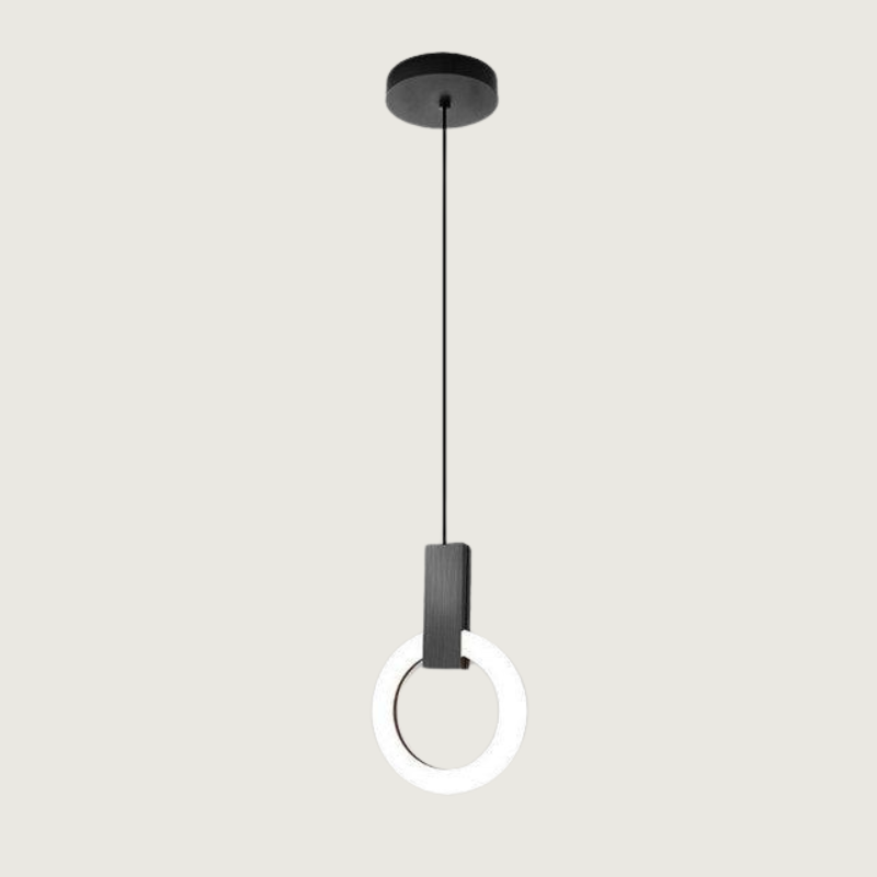Nordic Ring Pendant Light LED Circle Design - Product showcase