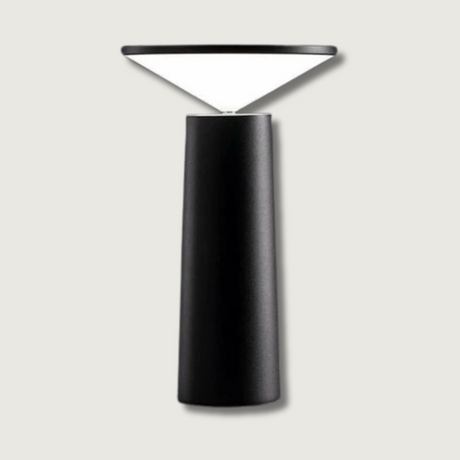 Modern LED Table Lamp  Swivel Head Black Metal Design - Product showcase