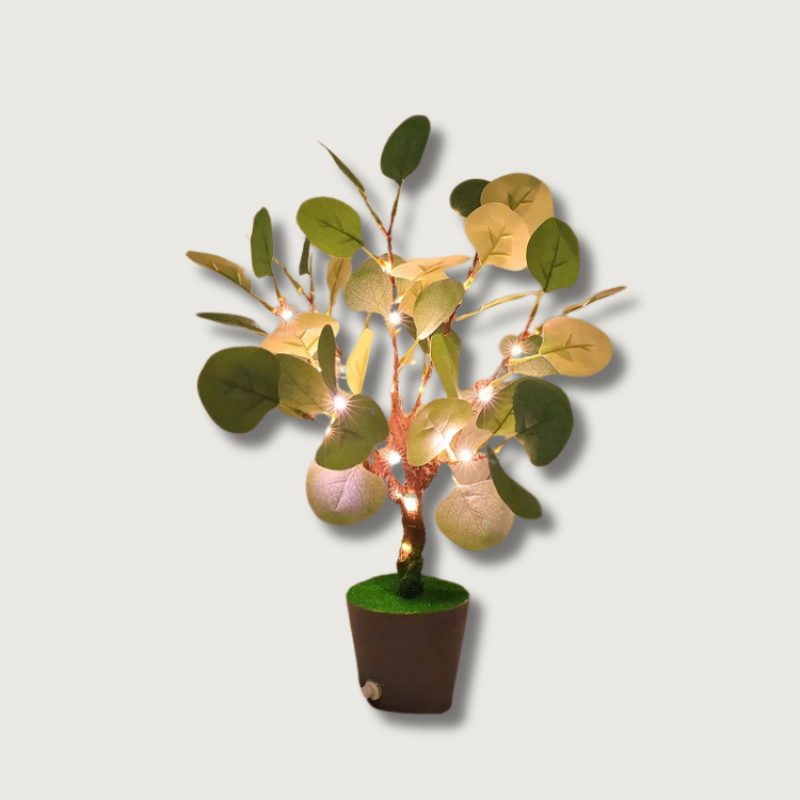 LED Branch Tree Light  Decorative Potted Illuminated Foliage - Product showcase