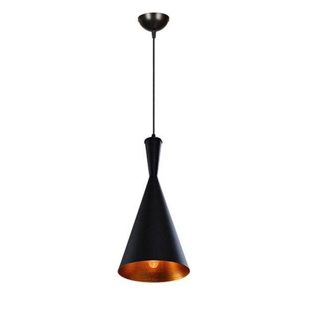 Modern Pendant Light White Aluminum Cone Design - Product detail 10