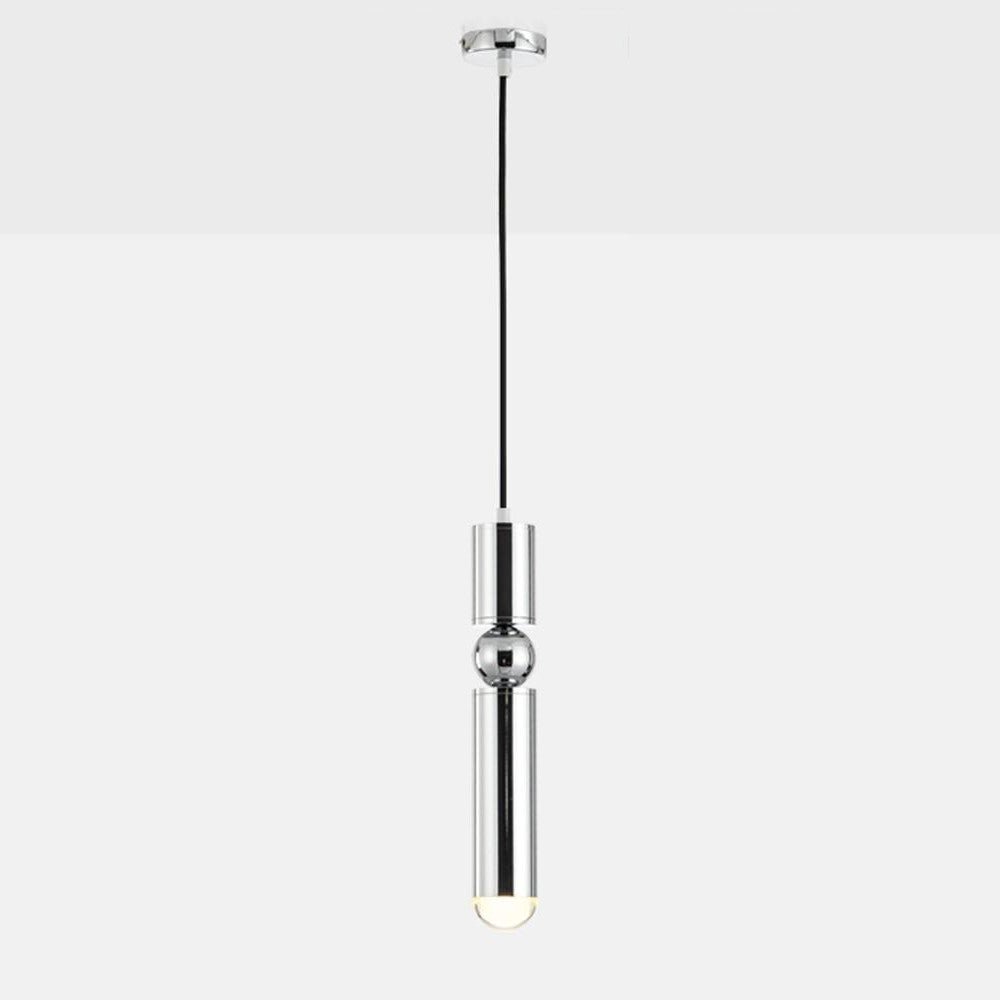 Modern Pendant Light Minimalist Metal Cylinder Design - Product detail 12