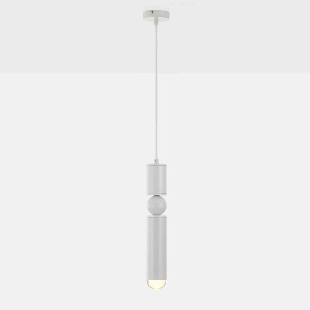 Modern Pendant Light Minimalist Metal Cylinder Design - Product detail 11
