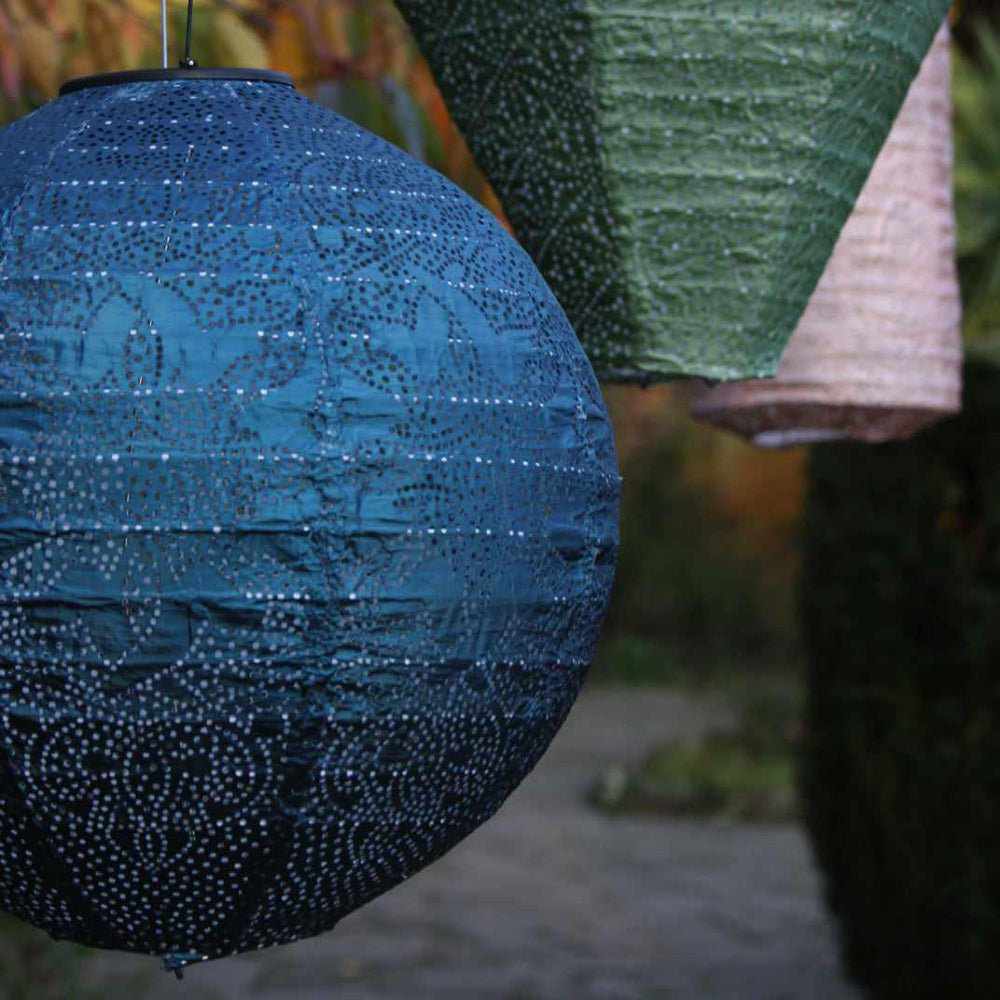 Solar Globe Garden Light  Moroccan Pattern Outdoor Lantern - Product detail 8