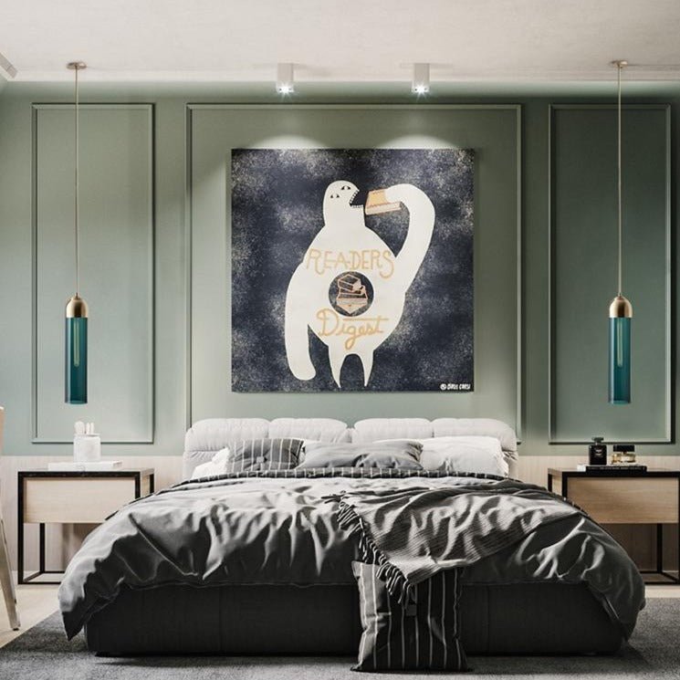 Modern Glass Pendant Light Cylindrical Tube Design - Product detail 4