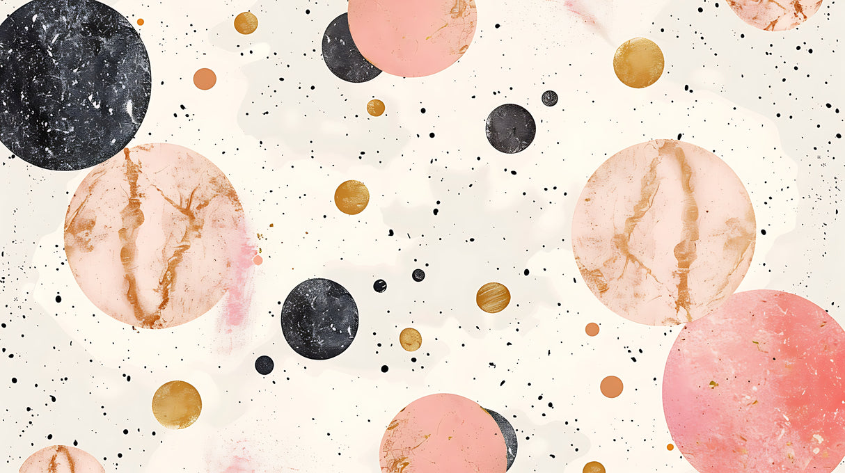 Pink and gold planet pattern design file showing intricate celestial details and metallic elements