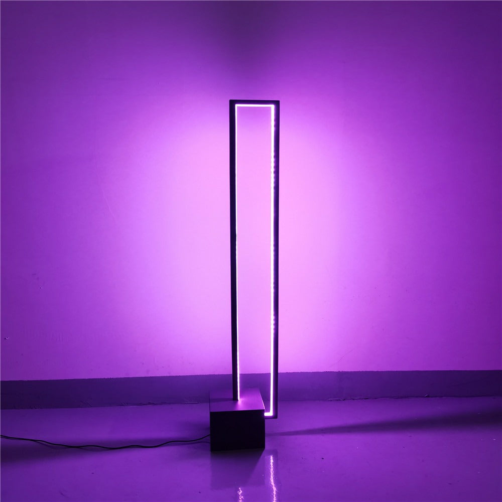 Modern RGB Floor Lamp Slim Line LED Design - Product example