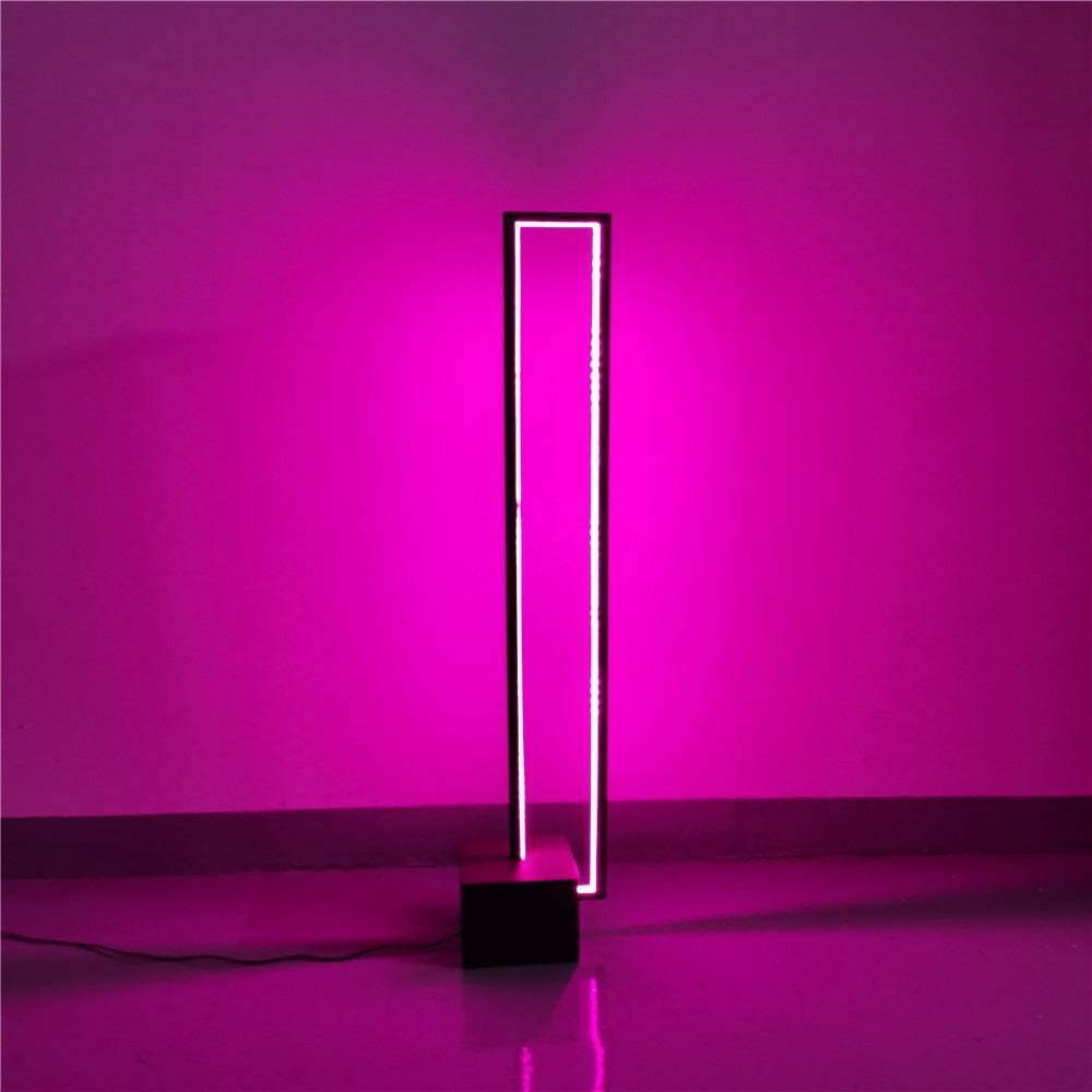 Modern RGB Floor Lamp Slim Line LED Design - Product detail 4