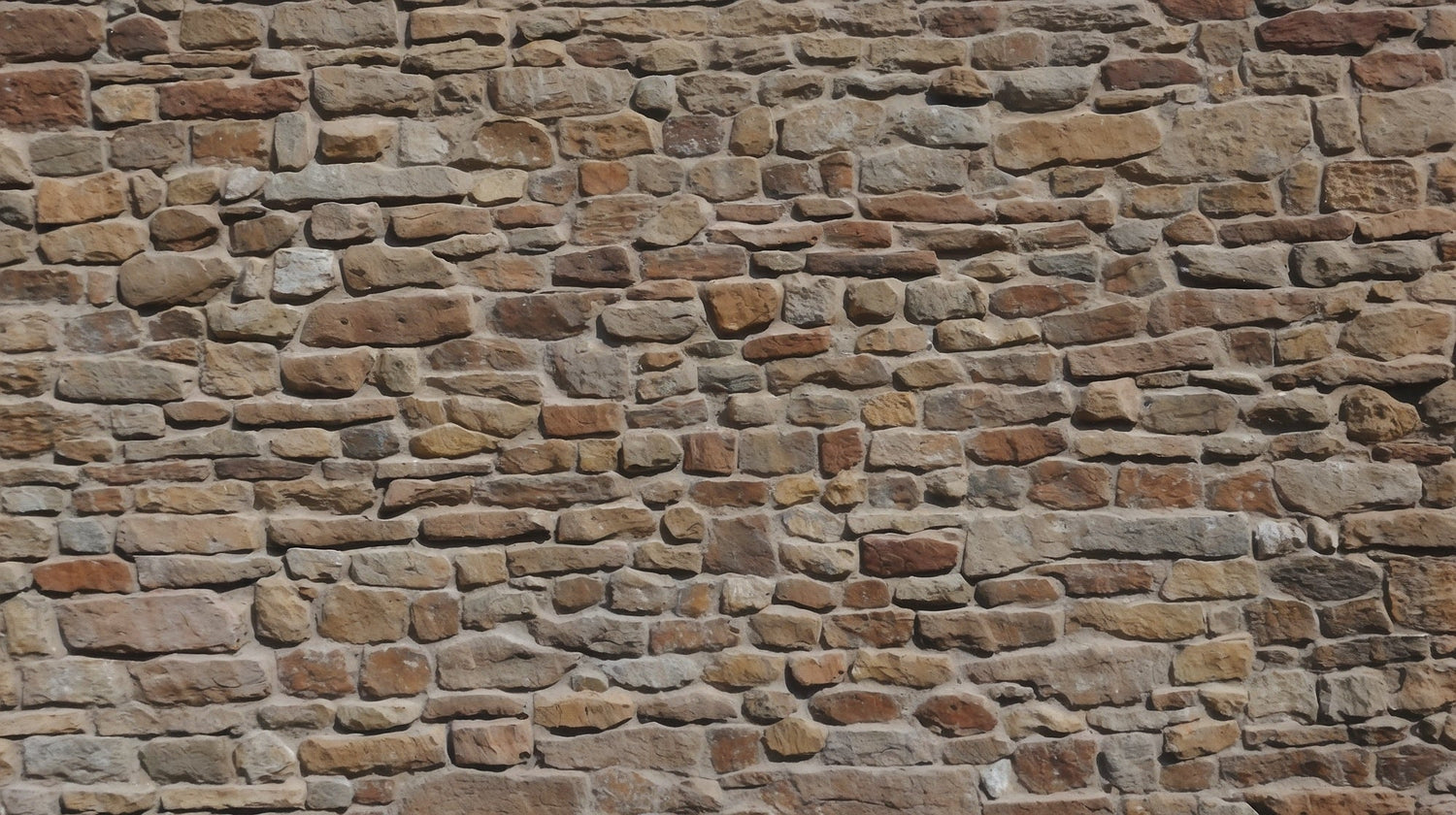 Rustic stone wallpaper design file showing detailed texture and natural color variations
